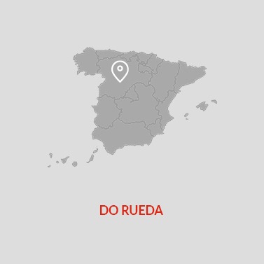 Rueda DO Wine Area Map
