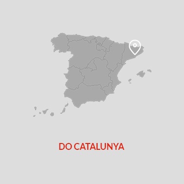 Catalunya DO Wine Area Map
