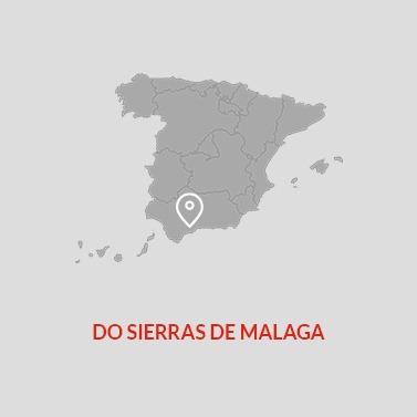 Malaga - Sierras de Malaga DO Wine Area Map